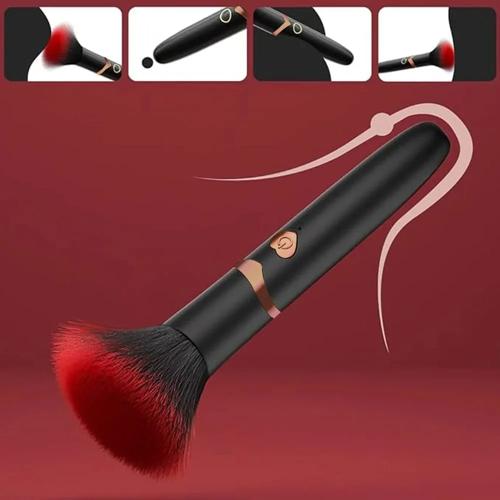 Vibradores Pincel de Maquiagem 7 Modo Vibração Mamilo Clit Estimulador Feminino Bala Massageador Discreto Brinquedo Sexual Adulto para Mulher 18+ — image 2