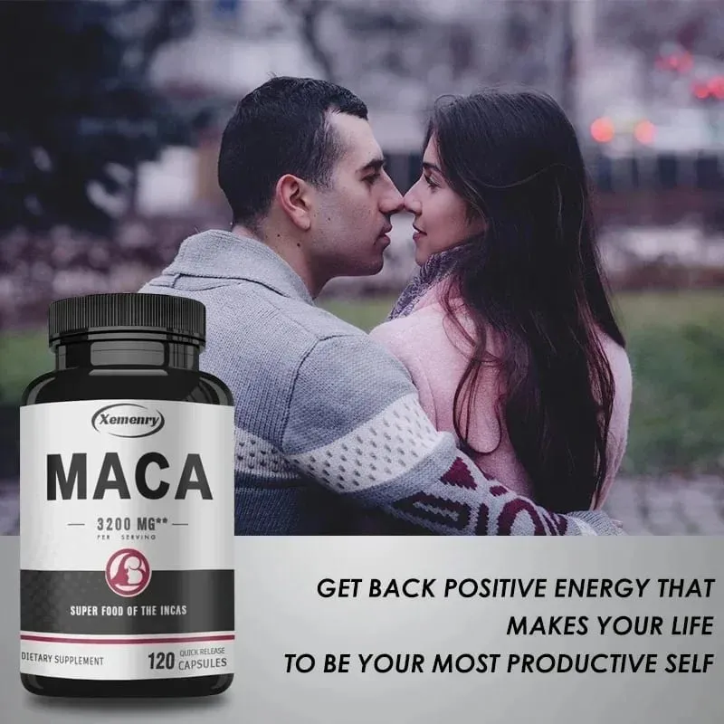 Organic Maca Supplement for Men Increase Stamina Immunity Supplement Big 18 — image 4