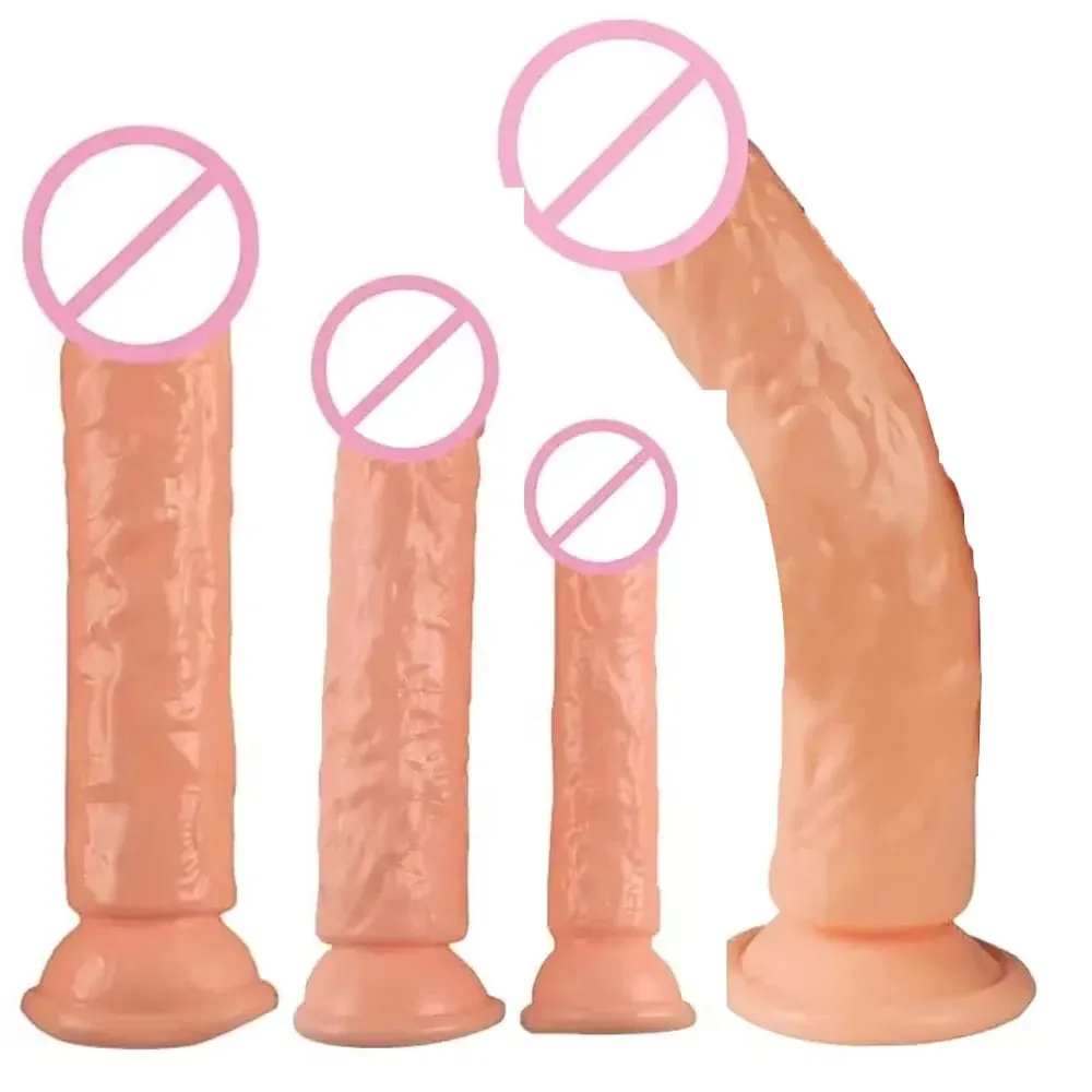 Realistic Silicone Dildo with Suction Cup G-Spot Anal Dildos Strapon Dick Butt Plug Masturbat Adult Sex Toys for Man Women — image 3