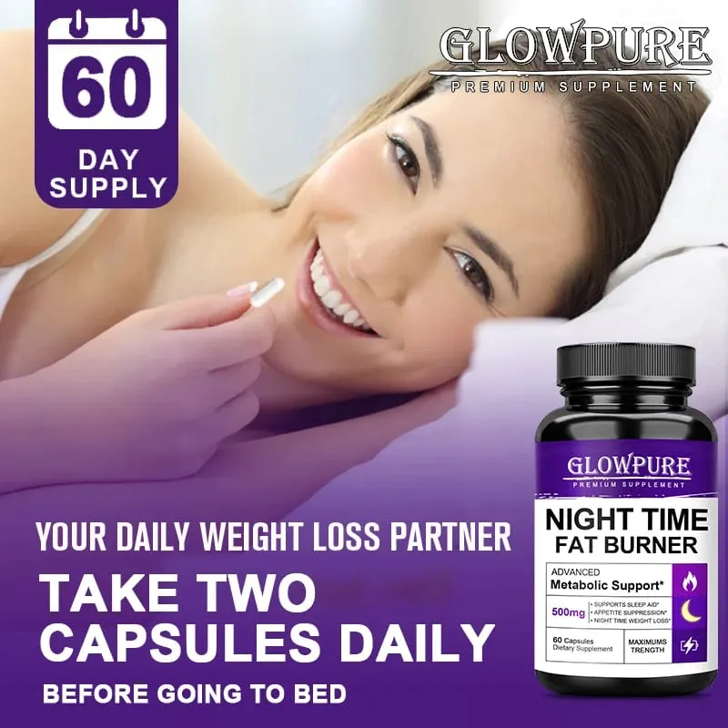 Night Time BodyBuilding Capsule - Supports Appetite Suppressant Metabolism Supplement — image 5