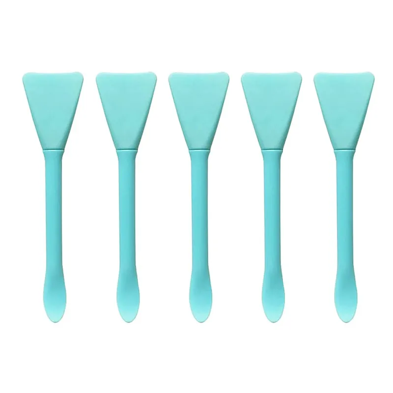 5 pçs silicone máscara facial escovas maquiagem espátula aplicador skincare espátula loção creme facial aplicador spa ferramentas de maquiagem — image 9