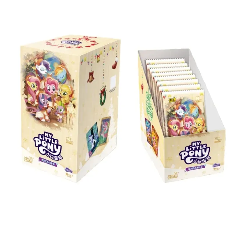 New My Little Pony Friendship Forever Card Huiyue Pack 9 European Retro Style Ultimate Fantasy Card Anime Peripheral Gift — image 8