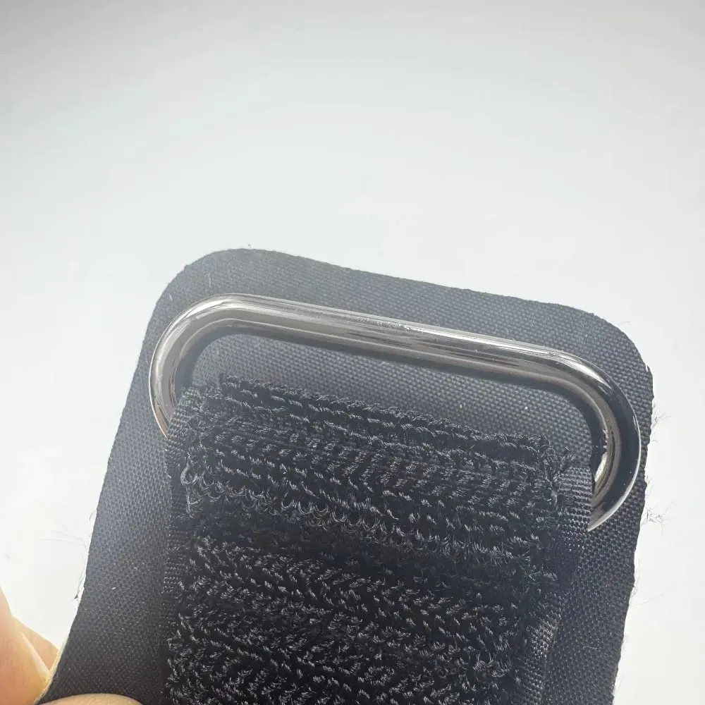 Hypalon giz livre apertos de levantamento de peso cintas resistentes ganchos de levantamento de energia alternativa para deadlift suporte de pulso calleras — image 5
