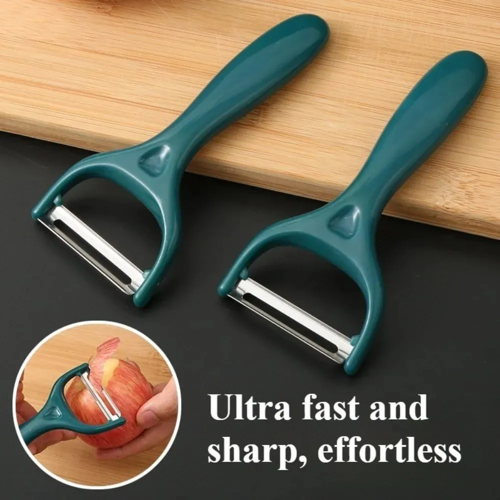 Stainless Steel Creative Fruit Vegetable Peeler for Potatoes Melons Pears Carrots Kitchen Gadget — image 2