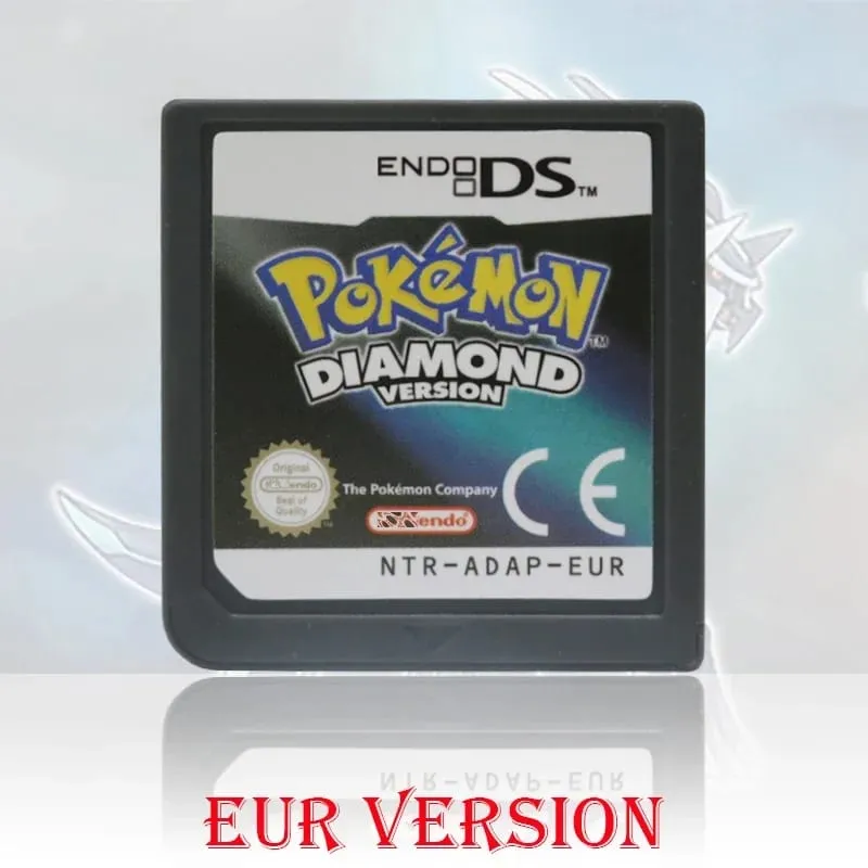 NOE/ESP/ITA/FRA/USA/EUR/AUS Version Pokemon HeartGold SoulSilver Platinum Diamond PearlVideo Game Card For DS 2DS 3DS Console — image 24