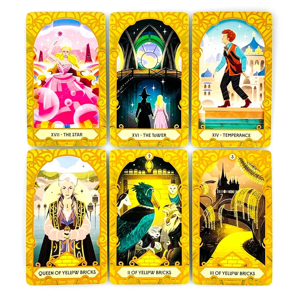 Bagong Wicked Tarot Deck 78-card Tradition Tarot Cards English Version Divination Board Game Halloween at Christmas Games — image 4
