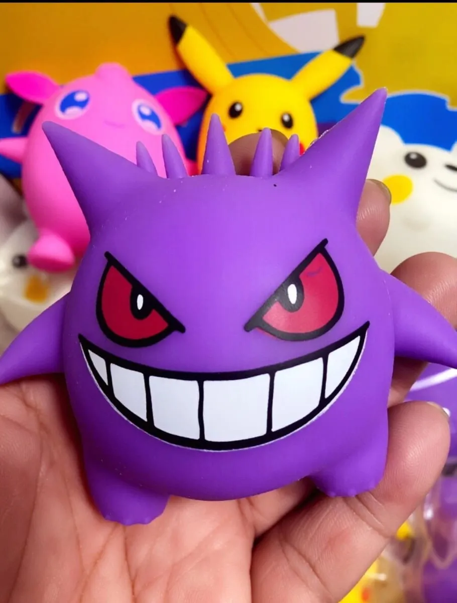 Cute Pokemon Cartoon Pikachu Squeeze Toy Rebound Pinch Music Suitable for Fans to Relieve Stress Knead Figurines Party Gift — image 2