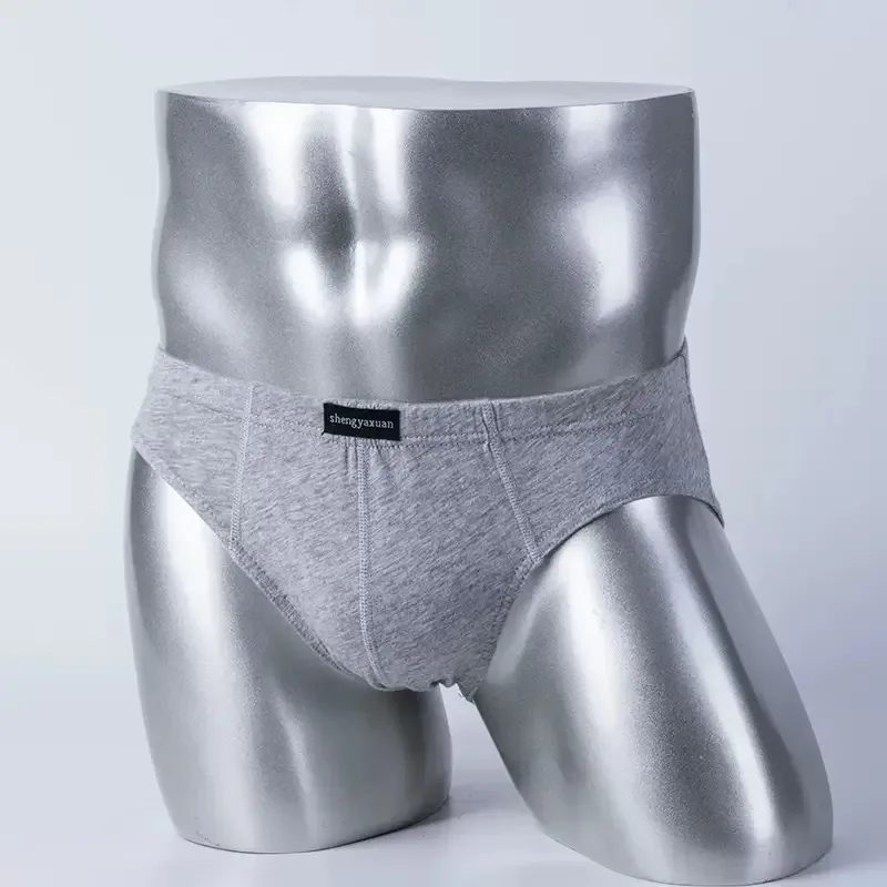 Cotton Underpants para sa Mga Panlalaking Brief Panlalaking Underwear Knickers Panties Pant Shorts Sexy Undies sa Sukat XL hanggang 6XL 2/3/4/5 Pcs/Lot — image 6