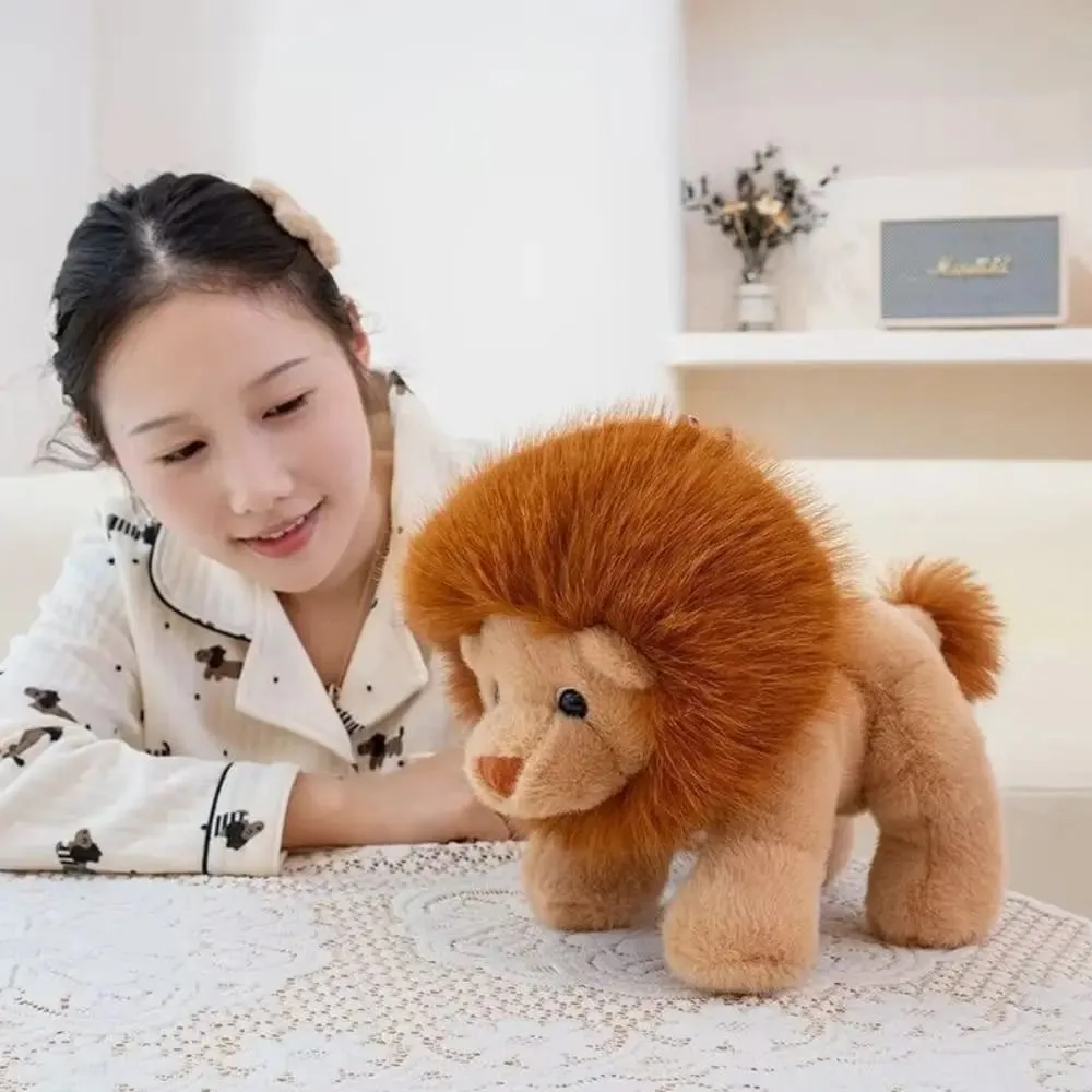 New Design Soft Lion Stuffed Animal Plush Pillow Cute 15.8inch Stuffed Animals Plush Emotional Support Plush Pillow — image 2