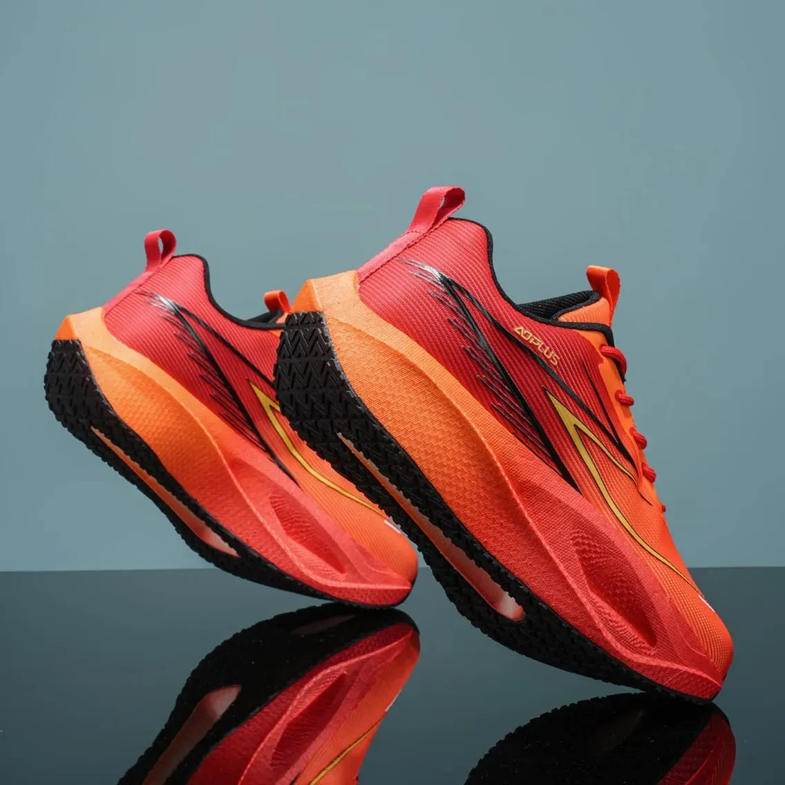Men Running Shoes Carbon Plate Marathon Sneakers Lightweight Breathable Athletic Sports Shoes Women's Comfortable Walking Shoes — image 7