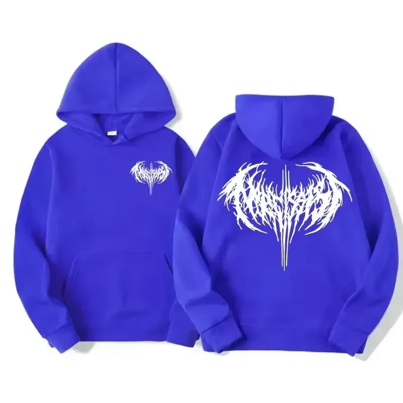 Rapper Graphic Hoodies Men Retro Hip Hop Hoodie Fashion Oversized Sweatshirt Streetwear — image 4