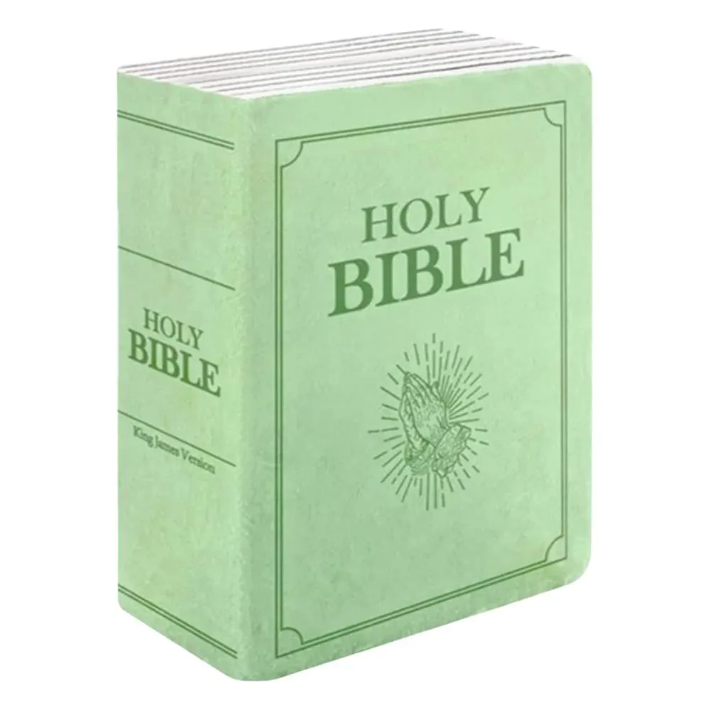 Realistic Looking Bible Pillow Plush Toy Home Decor Bible Throw Pillow 33*22cm Cutest Bible Cushion Christmas Present — image 11