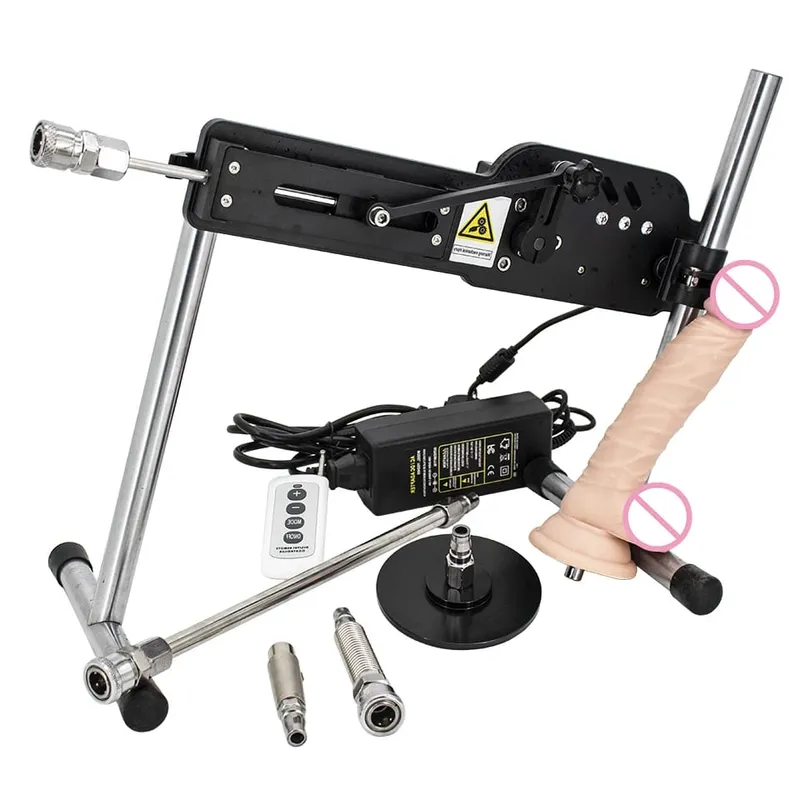 App-Controlled Mute High-Power 70W Dildo Sex Machine na may Vac-u-Lock Dildo Attachment At Pumping Gun Pang-adultong Laruang — image 1
