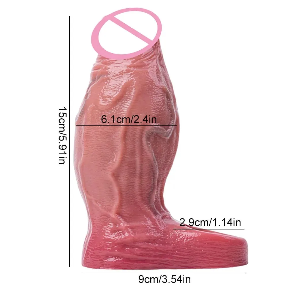 Silicone Large Dildo Reusable Penis Sleeve Open-ended Design with Dick Enlarger Silicone Male Masturbator Sex Toys for Men 18+ — image 4