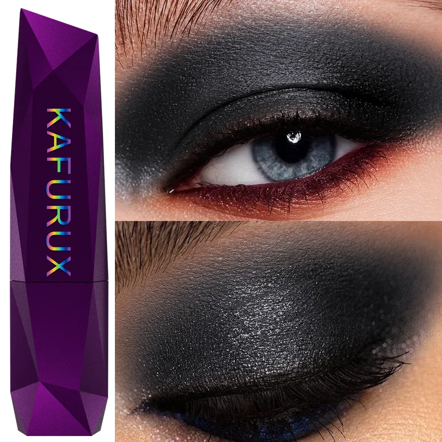 1PC black metallic eyeshadow stick shimmer waterproof glitter eye shadow Korean makeup for eye or lip cosmetic lipstick beauty — image 3