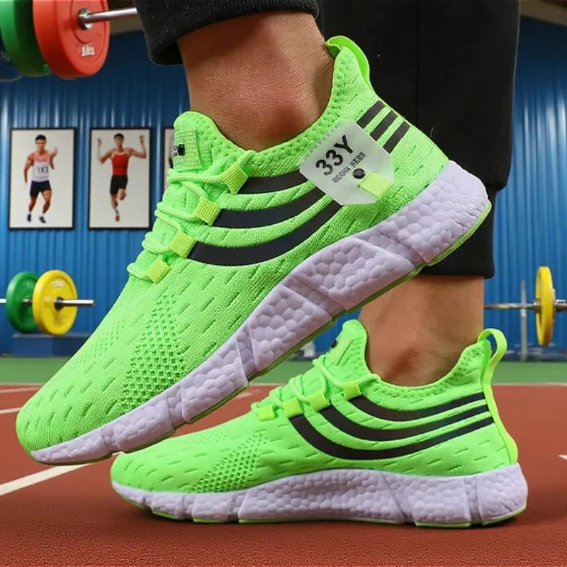 Men's Mesh Sneakers Lightweight Comfortable Soft Breathable Running Shoes Athletic Jogging Tenis Multi Colored Walking Shoes Men — image 5
