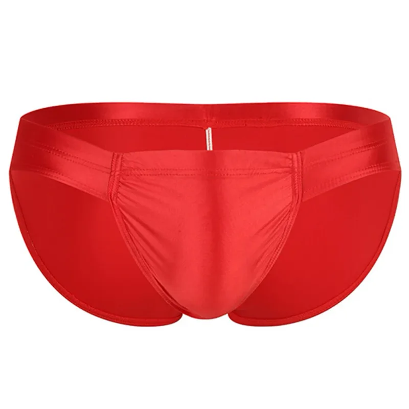 Homens óleo brilhante brilhante muito quente lingerie cintura baixa cuecas respirável para homem unissex calcinha cuecas roupas masculinas — image 5
