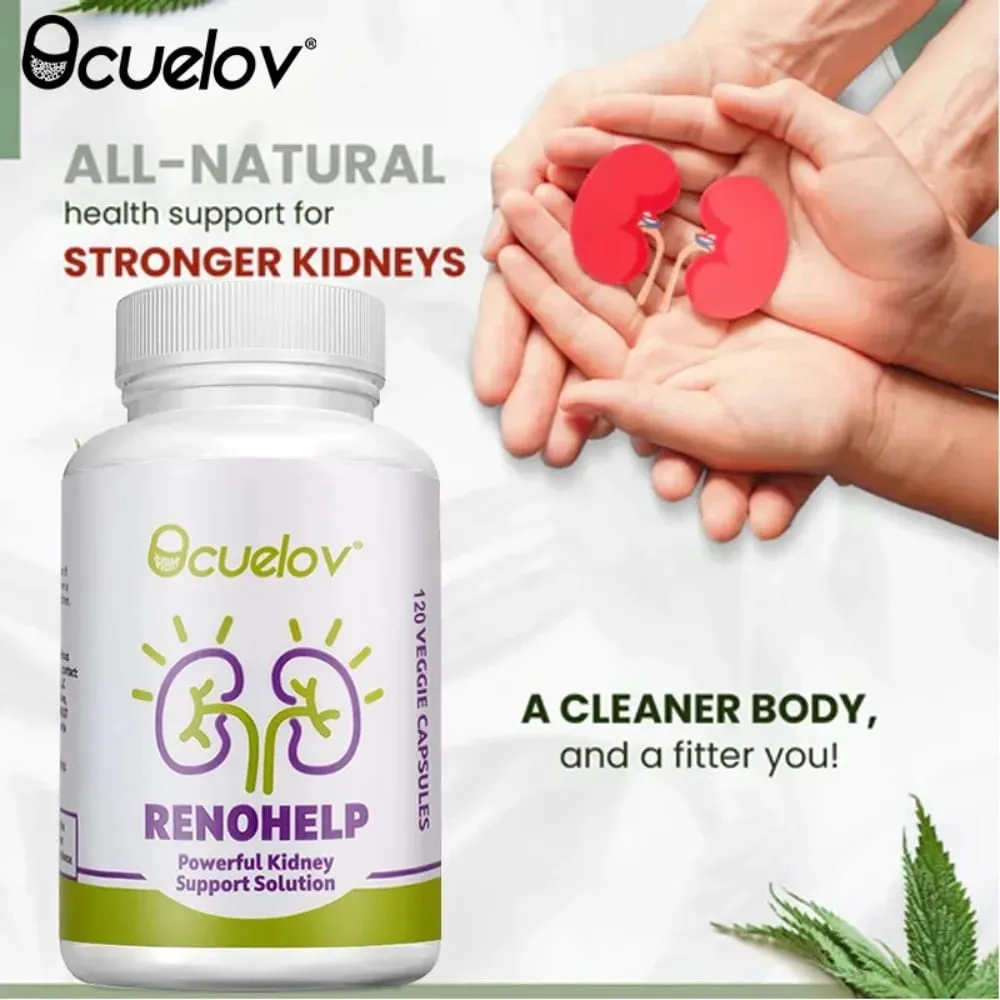 Puissant supplément naturel de soutien rénal pour une fonction rénale saine, soutient la santé des voies urinaires, végétalien et sans gluten — image 6