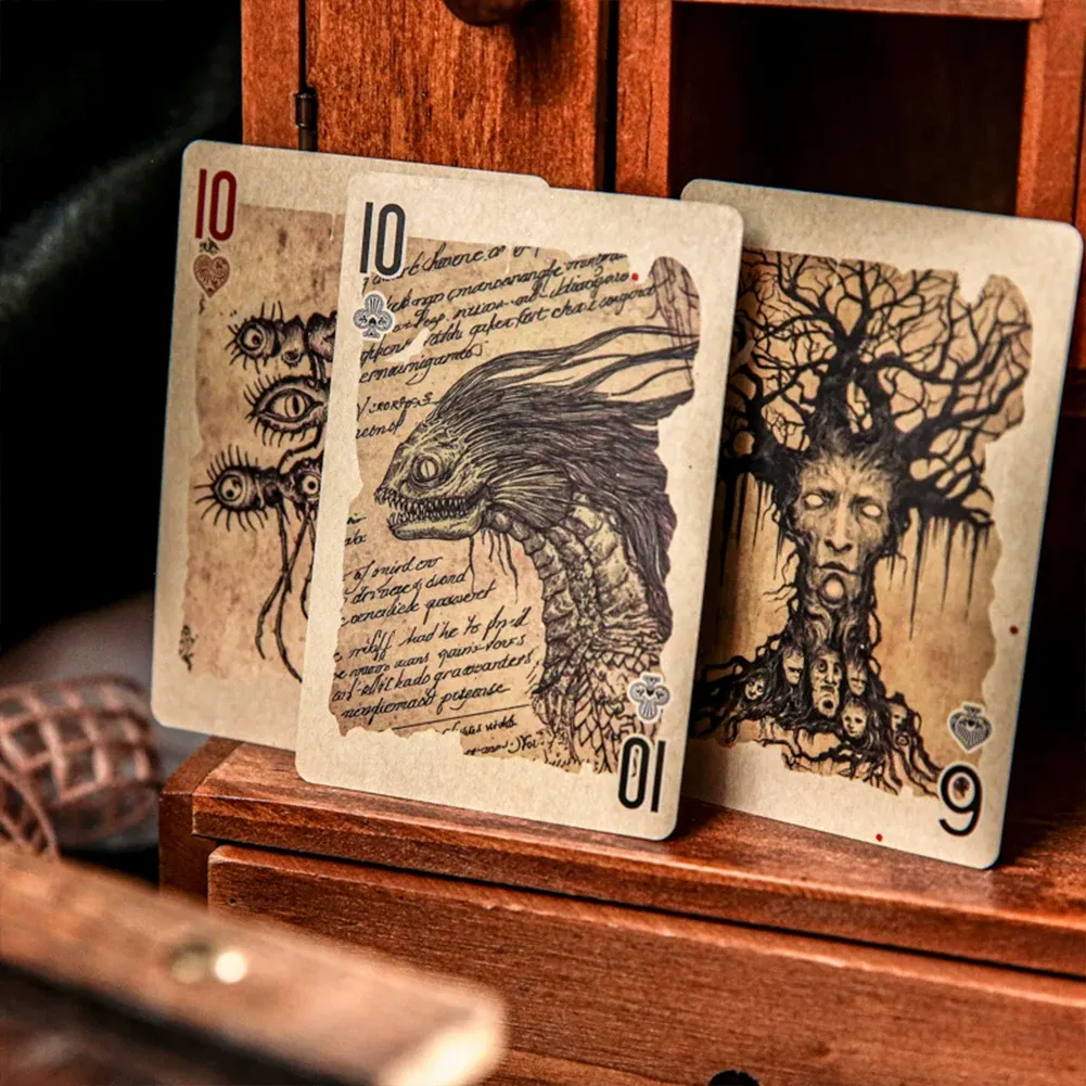 For Cthulhu Mythos Playing Cards High-Value Monster Illustrated Cards for Friends' Gatherings Board Game Cards Poker Cards — image 4