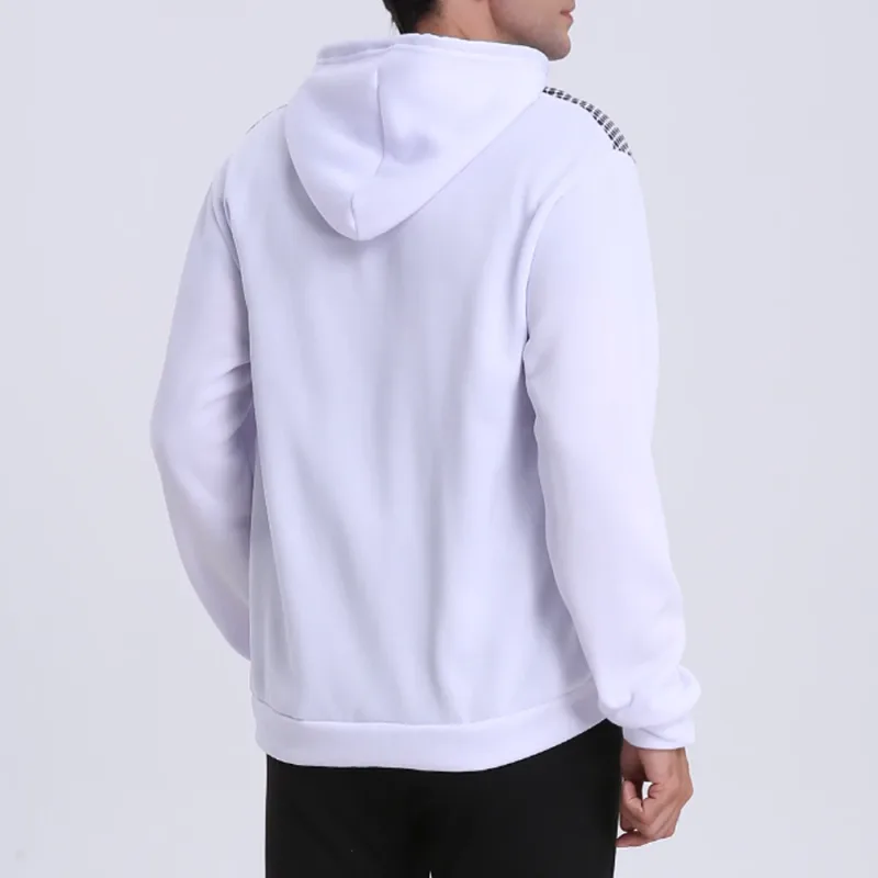 Moletom Com Capuz Masculino Com Zíper Bolso Polka Pot Impressão Moletom Com Capuz Esporte Ao Ar Livre Casual Slim Fit Homens Primavera AutumnZipper Moletom Com Capuz — image 2