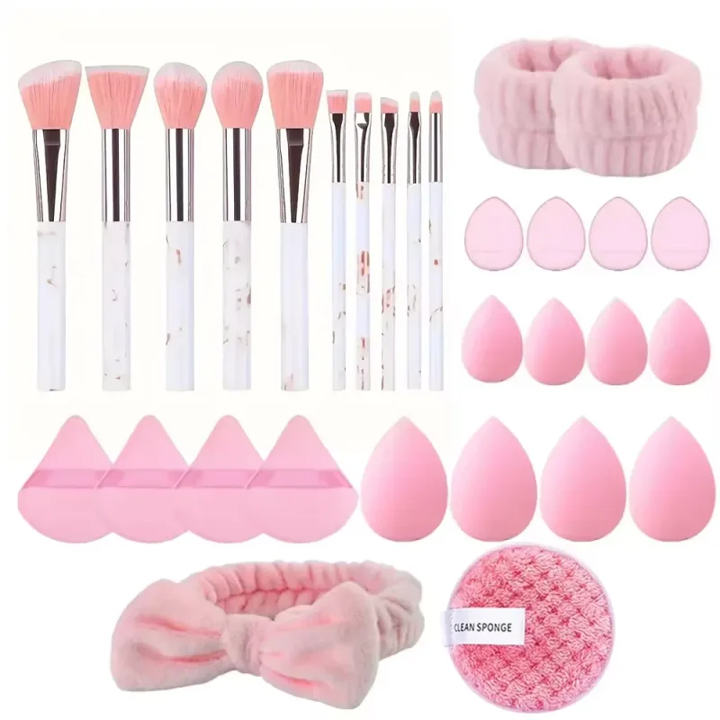 Makeup Brushes Set Premium Synthetic Kabuki Brushes Foundation Concealer Powder Blush Blending Face Eyeshadow Cosmetic Brushes S — image 27