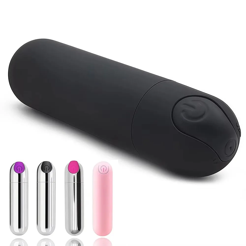 Mini vibrador bala poderoso para mulheres, ponto g, masturbação, estimulador de clitóris, massageador vaginal, brinquedos sexuais eróticos para adultos — image 1