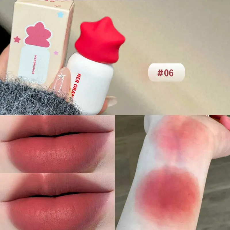 헤로레인지 소프트 매트 립머드 논드라이 롱 웨어 데일리 출퇴근 부담없는 메이크업 — image 11