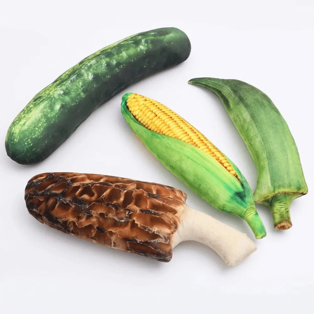 Kawaii Soft Vegetable Pillow Realistic Details Simulation Vegetable Stuffed Creative Accent Cozy Veggie Cozy Home — image 4