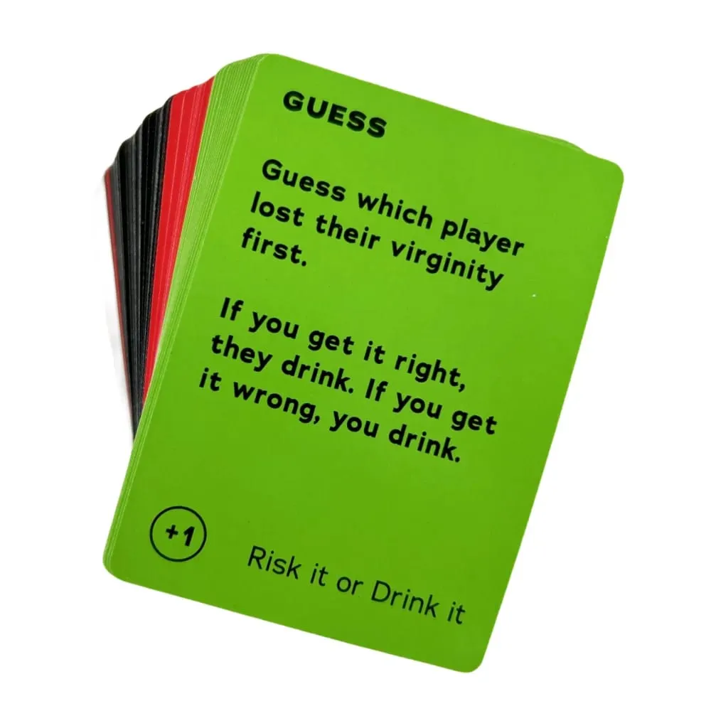 New Model Fun Party Game For College Card Game Drinking Game Pregame Night Hilarious Dares Challenges Questions Adult — image 3
