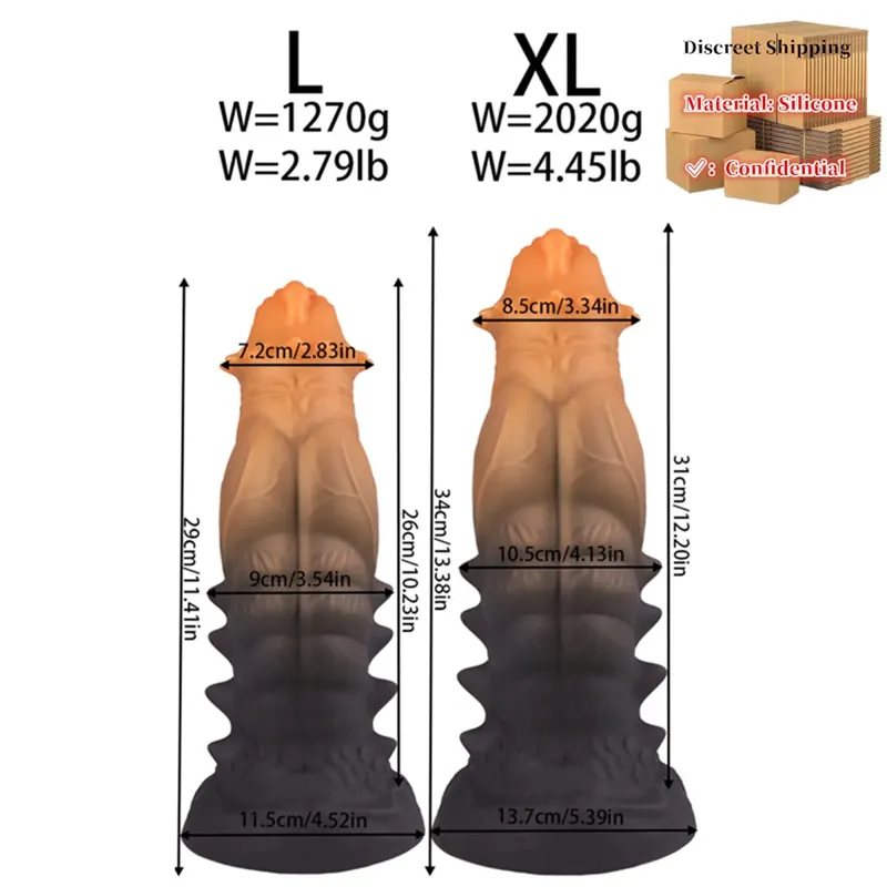 Big Anal Plug Monsters Enlargenmen Prostate Massager Huge Anal Dilator Butt Plug Anal Training Expansion Sex Toys For Women Men — image 15