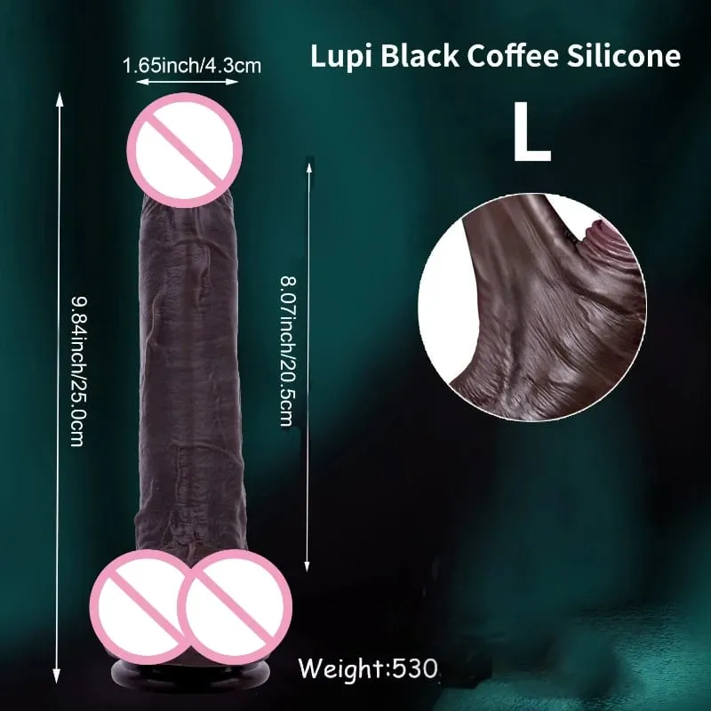 Woman Realistic Soft Double Layer Silicone Skin Sliding Foreskin Testicles Dildo Anal Massager Penis Butt Plug Adult Sex Toys18