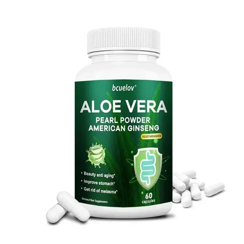 Aloe Vera Extract Capsules Helps Relieve Constipation Colon Cleansing and Detoxification and Manages Weight Metabolism — image 9