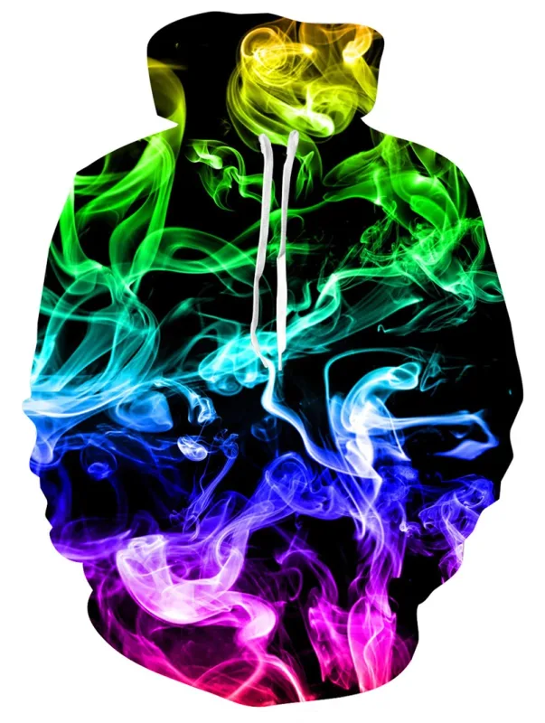 Men's Hoodies Animal Cat Print 3D Patternv Hooded Autumn Pullover Sweatshirt na May Pocket Hoodie Streetwear Maluwag Kumportable — image 4