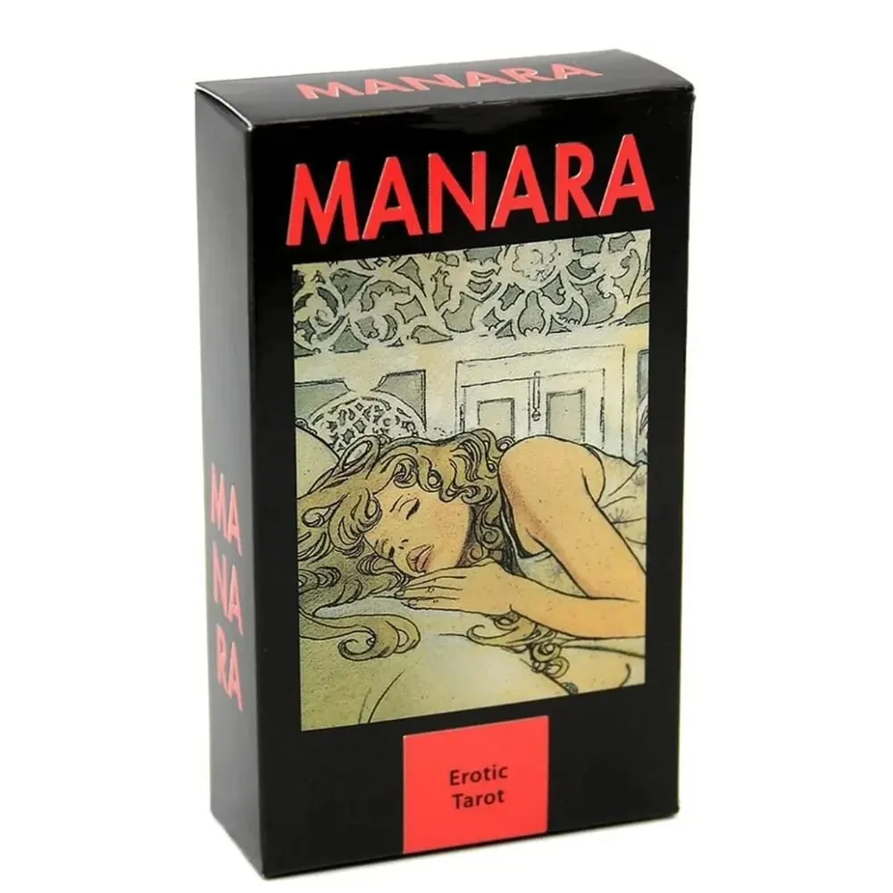 Manara Erotic Tarot Deck Art Illustrated Divination Oracle Cards For Tarot Readers Spiritual Reading And Personal Collection