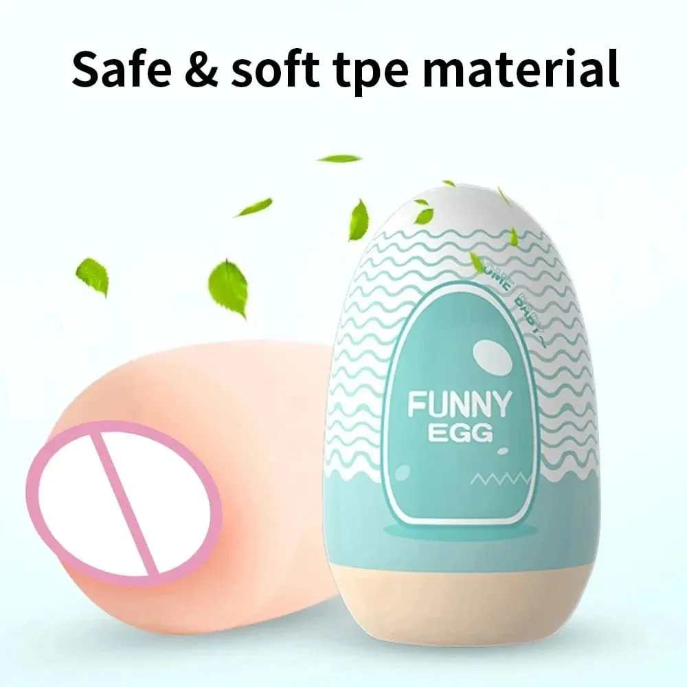 Laile Mini Masturbator Egg Portable Pocket Pussy for Men Disposable Male Sex Toy Cup — image 3