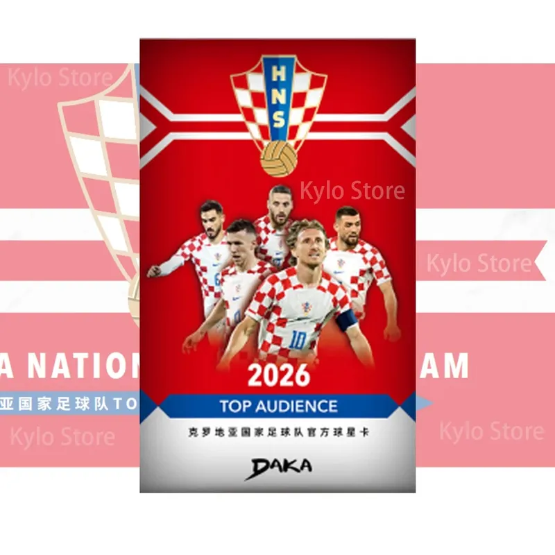 Daka 2025-2026 Trading Cards Top Audience Machester Cuty Juventus Ac Milan Internazionale Milano Football Star Official Box Gift — image 2