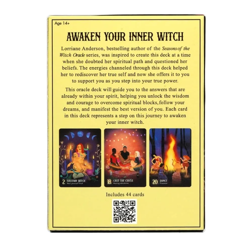 Witching Hour Oracle Deck Awaken Your Inner Magic Lorriane Anderson Olivia Bürki 44 Cards Spiritual Guidance Self-Discovery Witc — image 4