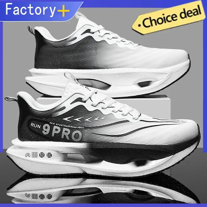Comfortable Casual Walking Sneakers For Men Marathon Carbon Board Running Shoes Women Basketball Sport Men's Sneakers Breathable — image 2