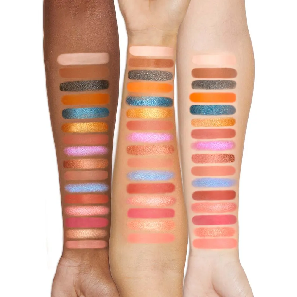 Essential Korean Style Eye Makeup 16 Color Eyeshadow Palette Matte Finish Waterproof Sweatproof Long Lasting and Smudge Proof