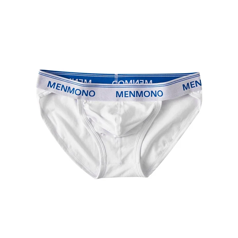 MEN cotton tide men's triangle bagong sexy low waist slim breathable youth personality U convex underwear men. — image 24