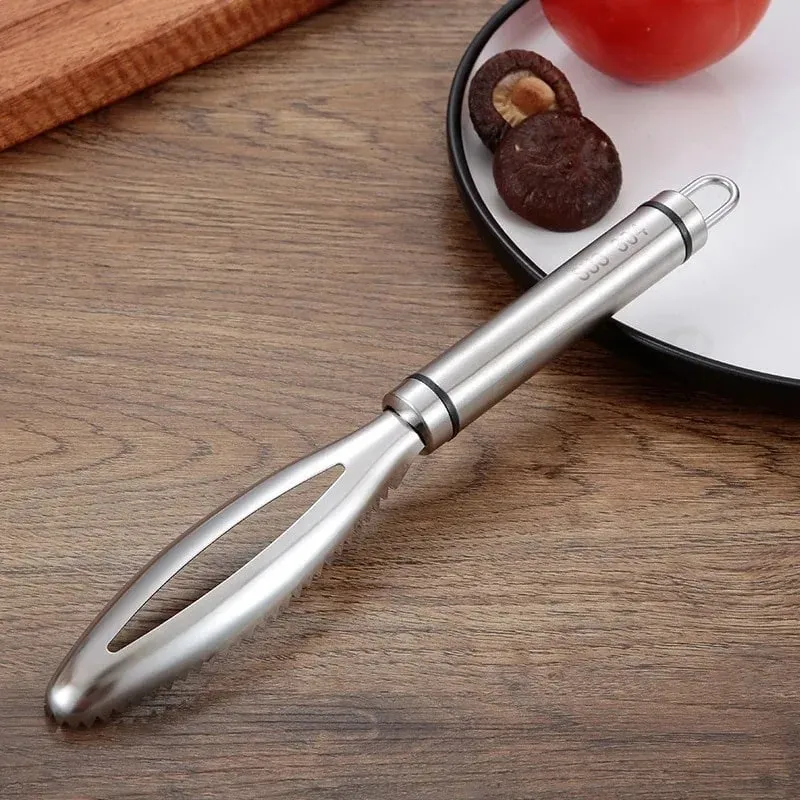 Fish Scales Scraping Graters Fast Remove Fish Cleaning Peeler Scraper Fish Bone Tweezers Stonego Kitchen Accessorie To — image 3