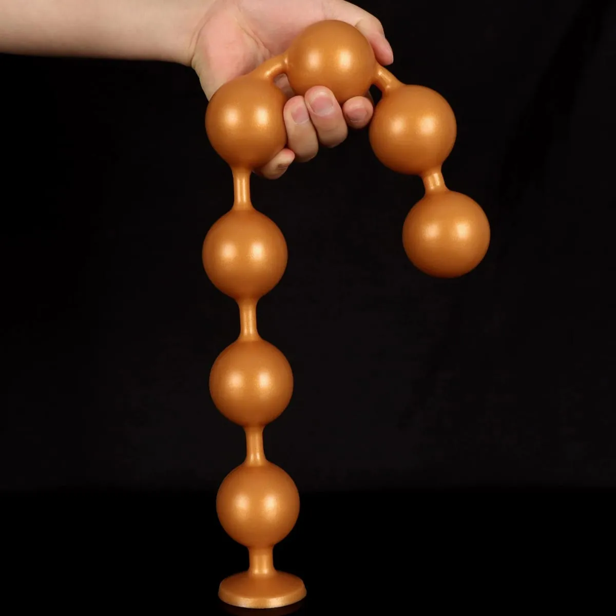 Super Mahabang Anal Beads Anal Plug Prostate Massage Malaking Butt Plug Vaginal Balls Anal Stimulation Pull Bead Dildo Deep Anal Sex Toys — image 4