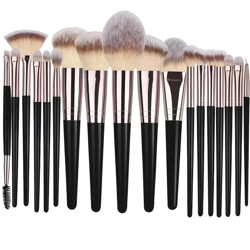 NEUE 3-20PCS Make-Up Pinsel Set Lidschatten Foundation Concealer Blending Rouge Pinsel Weichen, Flauschigen Frauen Schönheit werkzeug Weihnachten Geschenk — image 14