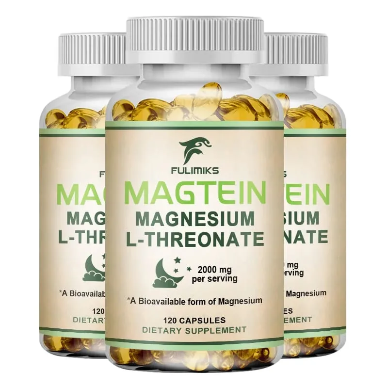 Magnesium L-Threonate Supplement with Magtein Supports Short & Long-Term Memory Cognitive Health Focus Bone & Joint Health — image 10
