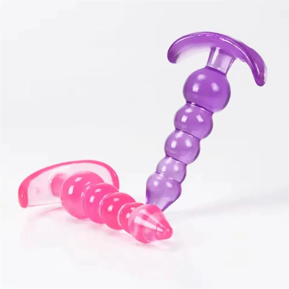 Anal Beads Dildo Soft Silicone Anal Plugs Butt Plug Prostate Massage Unisex Sexy Stopper Adult Sex Toy for Men Women Adult Games — image 5