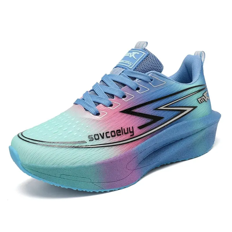 Running Shoes Men's Sneakers Marathon Trend Walking Speciality Carbon Board Sports Male Athletic Nonskid Lightweight For Women