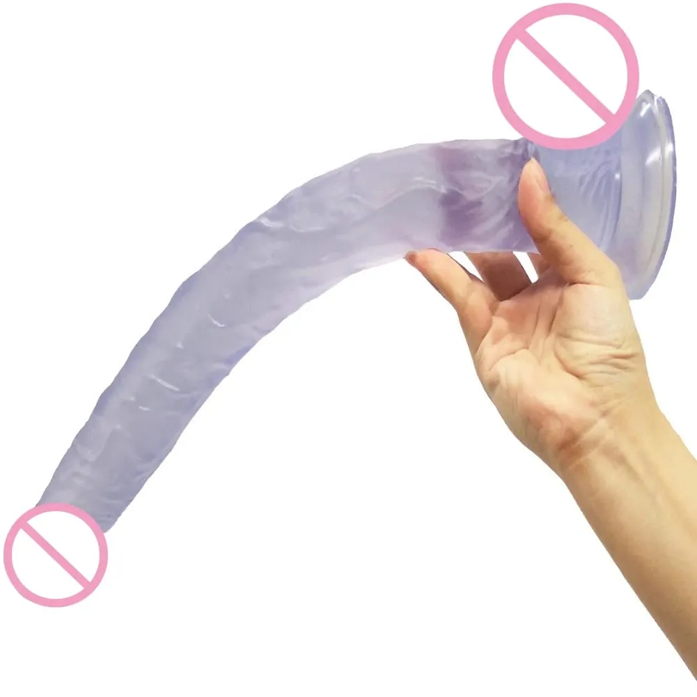 40cm realista longo vibrador pênis grande enorme vibradores masturbação vaginal g ponto estimulação anal butt plug para mulheres brinquedos sexuais 18 + — image 3