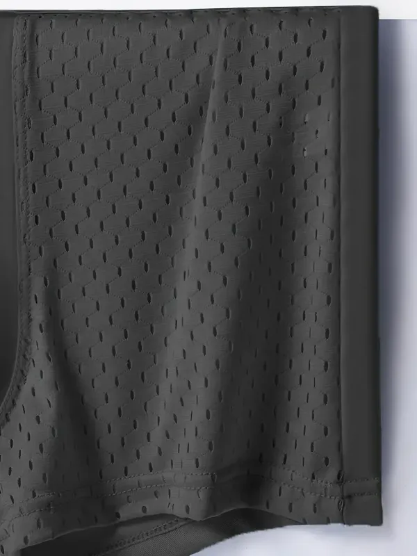 8 pçs/set roupa interior masculina malha de seda gelo calcinha respirável traceless moda calcinha masculina cor sólida boxer shorts — image 5