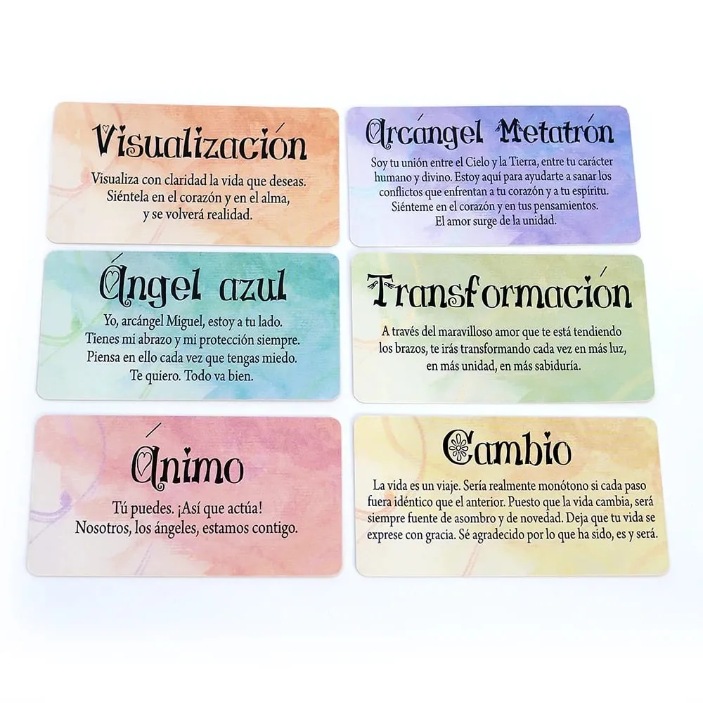 Española Baraja de Tarot Card de Los Angeles Oracle Cards in Spanish Version Board Game Tarot Fortune Telling Family Party Game — image 6