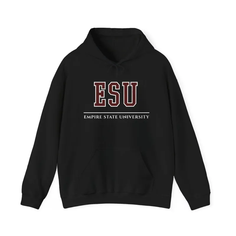 2026 new ESU Empire State University Hoodie Sweatshirt Brand New Day Merch Peter Hoodies Unisex Spring and Summer Long Sleeve
